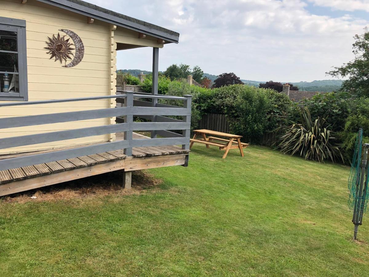 Morlais Log Cabin Lyme Regis Eksteriør billede